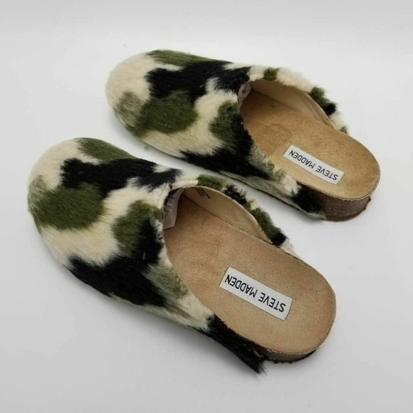 Steve Madden Womens Vesa Clog Slippers Camouflage - Picture 10 of 10